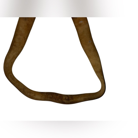 Siskiyou Bible Belt Buckle on Vintage 1984 Hand Tooled Leather Belt - Picture 4 of 10